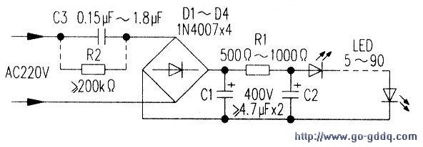 LED驱动电路中的贴片电容的注意事项